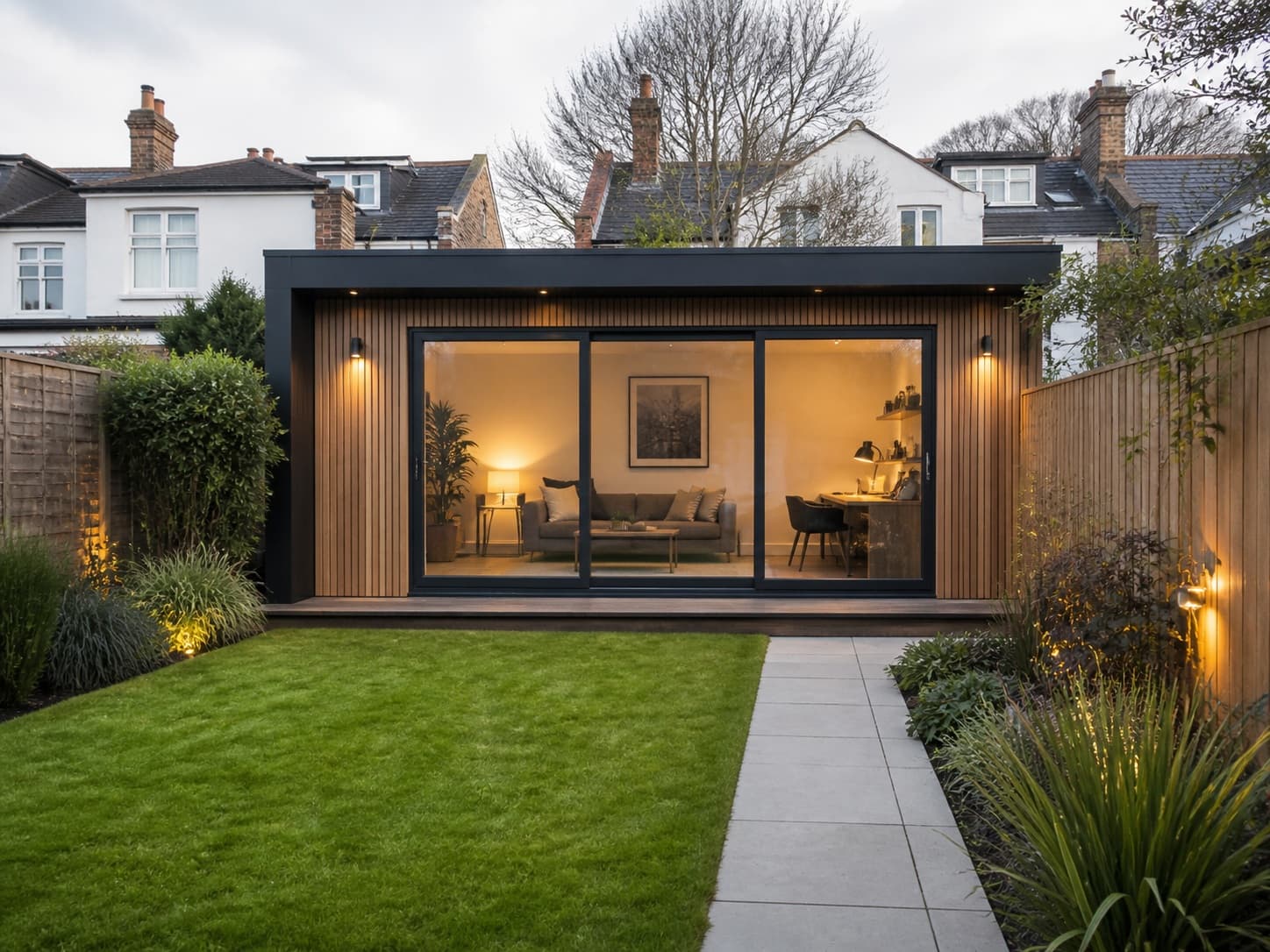 Outbuilding approved project showcase in Barnet