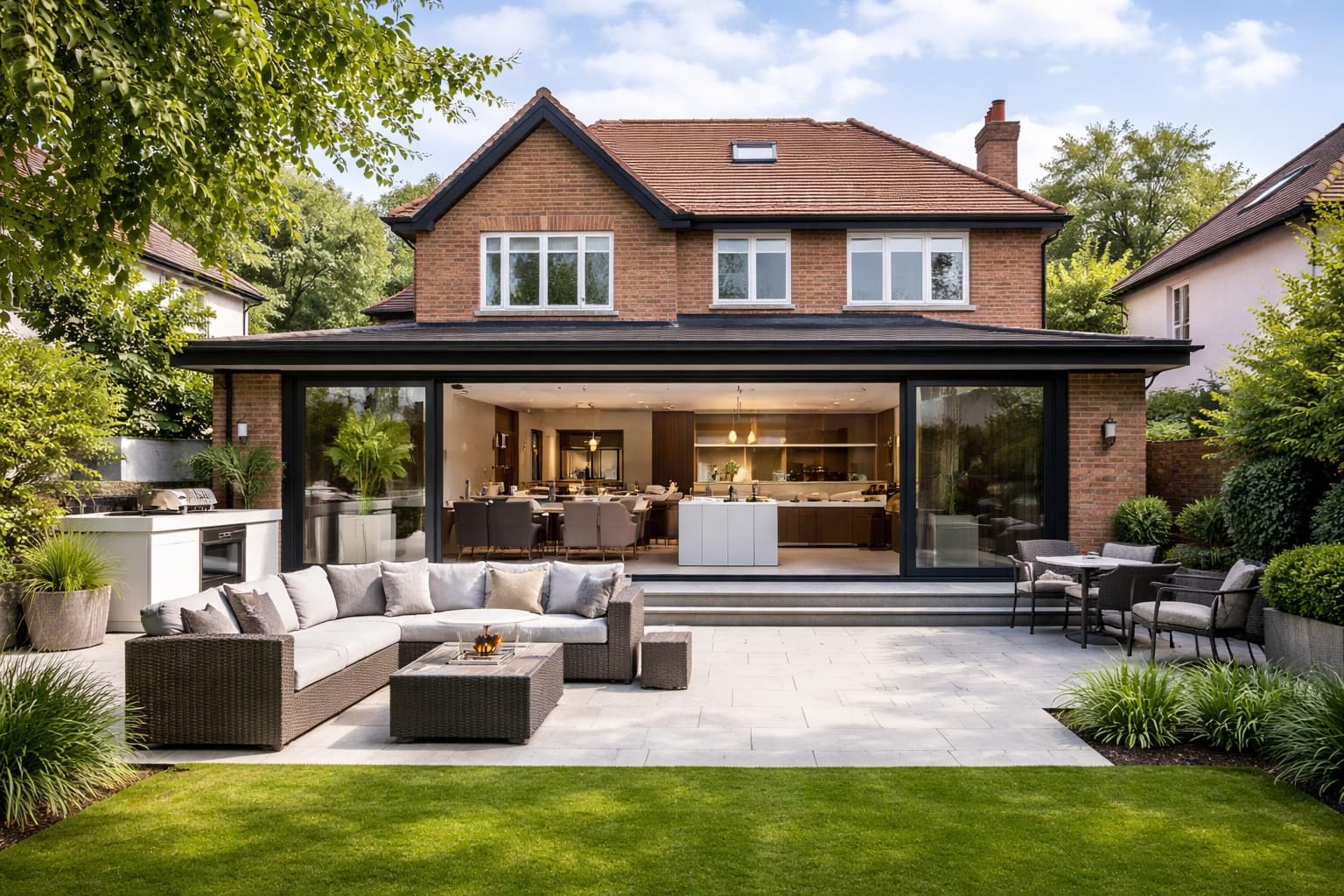 Premium Bromley style house extension exterior