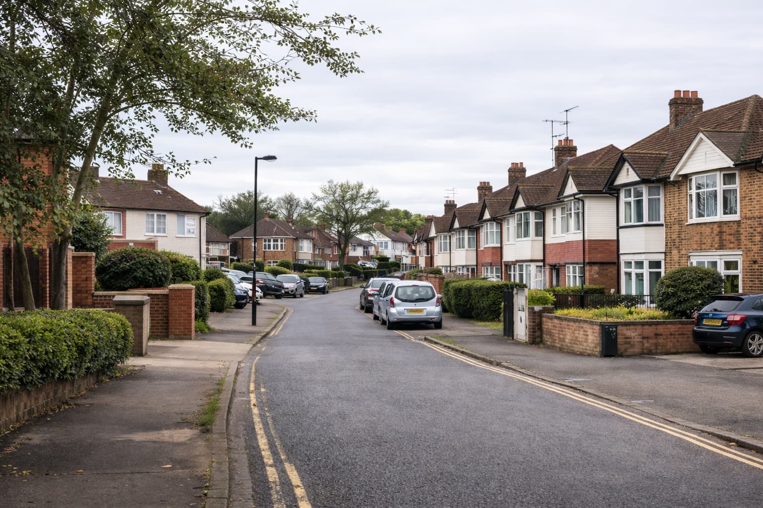 Havering area coverage image showing local streets and housing