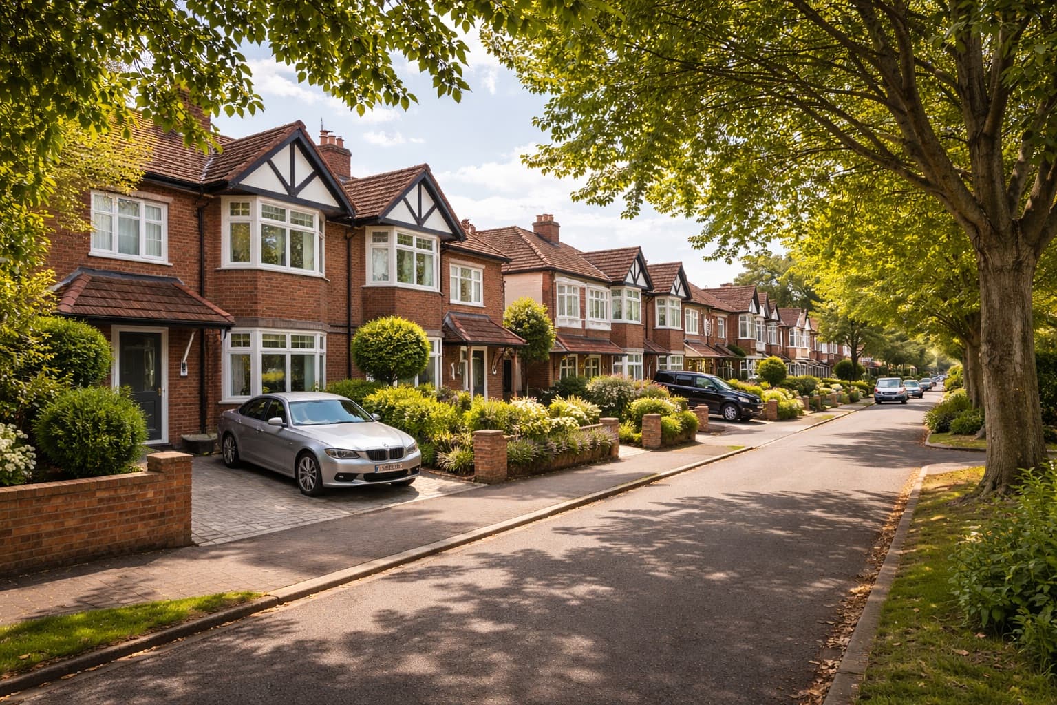 Hillingdon area coverage image showing local streets and housing
